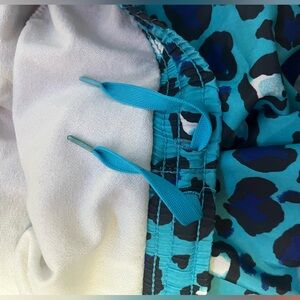 Kids Blue animal print sports short